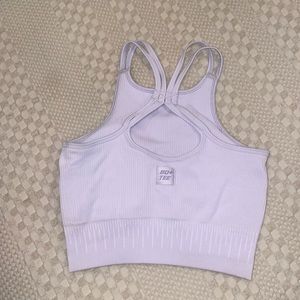 Bo + Tee Lavender Workout Top